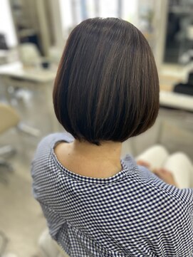 カラペア 大みか店(Color-pair) ショートボブ