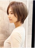 丸み美人ショートボブ【西村公孝】/20代/30代/40代/50代/表参道