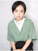 ショート＆ボブ専門サロン【BIRTH】サイドパートショート　5