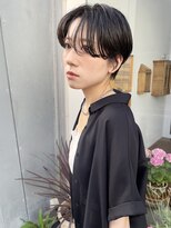 ヌード(NUDE)&nbsp;NUDE20代30代レイヤーハンサムショート前髪なしショート