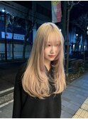 【oasisミノリ】ハイトーン/ミルクティーベージュ