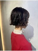 【REONA】ミニボブパーマ