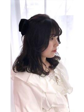 アールサロン アネックス 名駅(Rr SALON ANNEX) 地毛風ブラックカラー