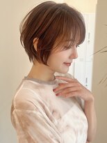 セイドット リー(Say. Ree)&nbsp;say.ショートボブひし形ショートオリーブヘーゼルグレージュ