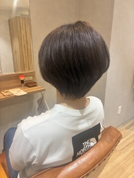 ショートボブ/癖毛/カラー/リタッチ/髪質改善/ヘッドスパ/　52
