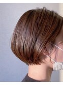 ツヤ感ショートボブ