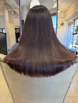 ブルーキャンバス(Blue Canvas)の写真/縮毛矯正のスペシャリストが今まで諦めていた髪の悩みを改善！『G-up縮毛』で艶ストレートに！