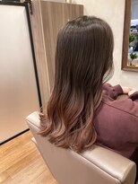 ラ ブリエ 成田公津の杜(La briller)&nbsp;着物ヘア/ダークアッシュ/ミディアムレイヤー/成田/公津の杜