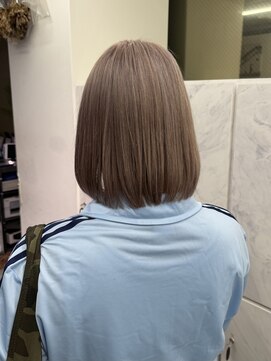 グロウ 渋谷西口(grow) グレージュカラー/ケアブリーチ