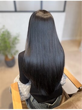 ベアーフルート 新潟店(BearFruit) 髪質改善カラー/うる艶ストレート/髪質改善/ロング