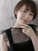 POCKET郡山安積店 ショートカットレイヤーカット髪質改善縮毛矯正【4月1日OPEN予定】&nbsp;ミディアムヘア/デザインカラー/フェイスフレーミング/郡山