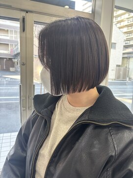 プレジールバイラファブリック(PLAISIR by LA FABRIQUE) 大人ボブ×メテオストレート【新村/PLAISIR/草加】
