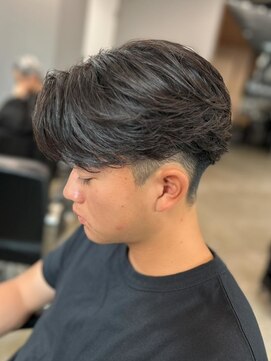 エルマーク 松山(L-MARK) フェザーパーマ/シャドウパーマ/ニュアンスパーマ/men's/眉毛