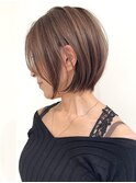 ハイライトバレイヤージュダブルカラーケアブリーチ20代30代