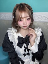 ヘイルジューシー(hail JUICY) サイド編み込みヘア