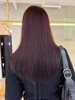 ローレン(LOREN) イメチェン/ホワイトブロンド/外ハネボブ/ワイドバング/栄/久屋
