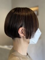 エリン バイ リル ヘアー 本陣(eLin by LiL hair)&nbsp;ボブ×刈り上げ