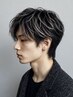 【平日限定/学割U24】『ホワイトメッシュ★』メンズカット+ハイライト
