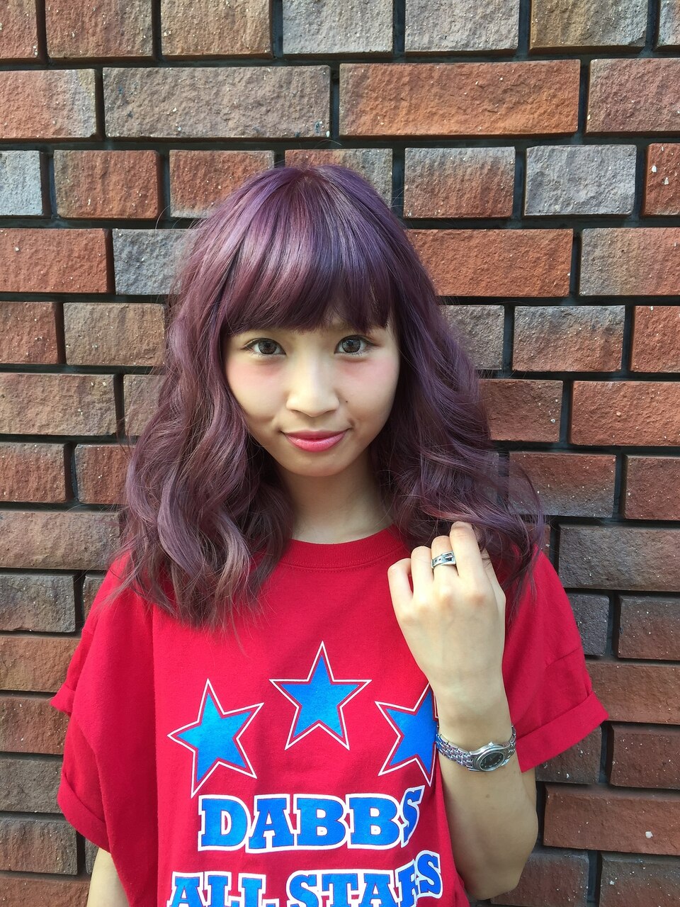 アラレちゃん風バイオレット：L001914048｜アップシーデイジー