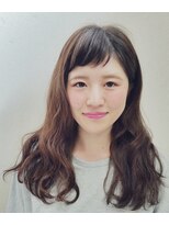 プリーム ヘアー(Pleame hair)&nbsp;ショートバング×ウェーブロング