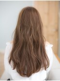 厚めバングゆるふわレディ