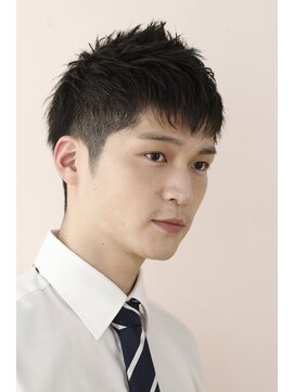 パウダー(powder) 個性的ビジネスマンツーブロック