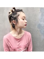 コイ(coii) ☆グラデーションカラーのポコポコヘアアレンジ☆【coii】