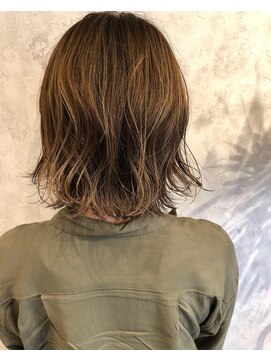 ヘアー リラクゼーション ドロップ 大森店(Hair relaxation drop) 【ハイライト】スモーキーベージュ/ヌーディベージュ/グレージュ