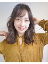 パール(PearL)&nbsp;《PearL》モテパーマスタイル×透明感クリーミーシアーベージュ