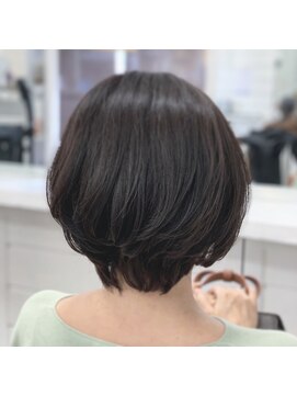 テラス ヘアアンドボタニカル(terrace) ショートボブ/30代40代/姪浜