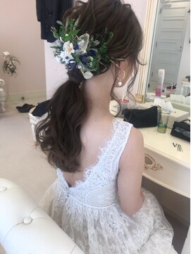 ローラ 本店(Rola) ローポニーテール　ヘアセット