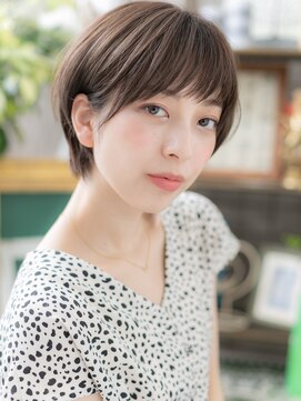 カバーヘアアンドスパ ブリス 浦和(COVER HAIR&SPA bliss) 大人かわいいくすみカラーショートウルフb浦和20代30代40代