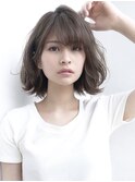 【GARDEN川谷】20代30代大人可愛い小顔ボブ×グレージュ