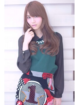 オーロ 緑地公園店(ORO) 大人可愛いイメチェン毛先パーマロング