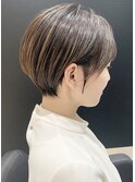 韓国マッシュ×イルミナ×白髪ぼかしハイライト×透明感カラー