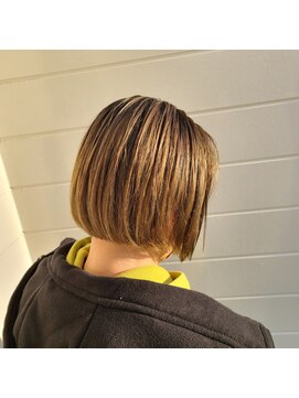 ヘアーメイク ドット(HairMakeDOT) ボブ・ハイライト