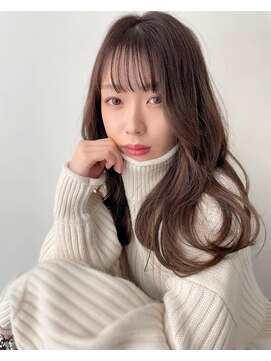 ビーハイブ 一番町店 アヴェダ(BEHIVE) 大きめカールで甘めロング☆