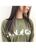 アース 錦糸町店(HAIR&MAKE EARTH) インナーカラー×グレイベージュ