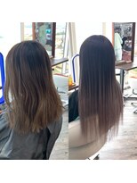 クラン ヘアーアンドスタジオ(CLAN hair & studio) #沖縄美容室#沖縄ハイトーン#沖縄エクステ#プルエクステ