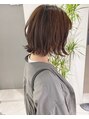 フレーム なんば店(FRAME)&nbsp;外はねくびれボブ♪動きがつけやすい柔らかい質感のボブです！