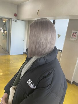 アップ(A+hair) ホワイトベージュ