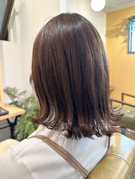 ムーン(moon) #前髪カタログ #インナーグレージュ #ピンクベージュ