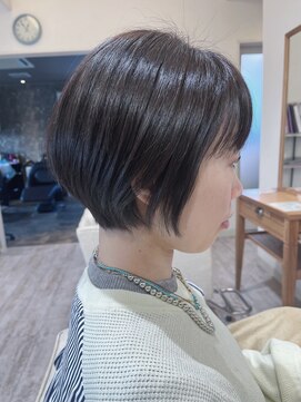 ルシードスタイル リム(LUCIDO STYLE Rim) コンパクトショート×オリーブベージュ