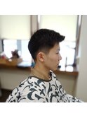 アップバングショート