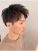 スーツにおすすめ!!爽やかショートアップバング