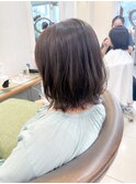 ワンカールで作るベルボブ くすみカラー【横浜】k