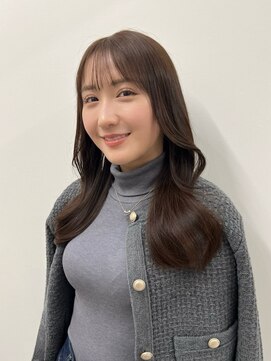 ログ キンシチョウ(L.O.G KINSHICHO) ミディアムレイヤー[錦糸町/レイヤー/レイヤーカット]