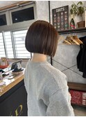 ミニボブ/ショートボブ/小顔ボブ/小顔カット/内巻きボブ