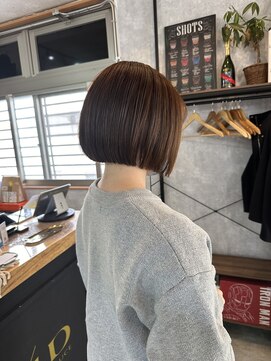 シールドヘアー 沖縄 新都心(C'LD Hair) ミニボブ/ショートボブ/小顔ボブ/小顔カット/内巻きボブ