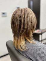 びゃんびゃん 浅水本店&nbsp;ウルフカット/外ハネボブ/ダブルカラー/イメチェン/美髪